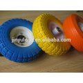 samll 6''*2PU foam wheel use for Trailer, casters, trolley,shopping cart, stroller /PU foam rubber wheel/PU foam solid wheel